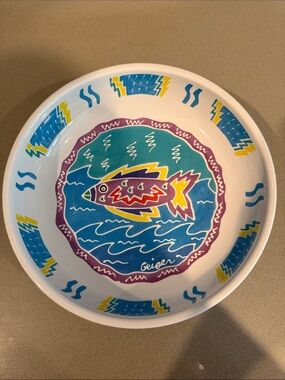 Judith Geiger Vintage 1980s Fish Bowl
